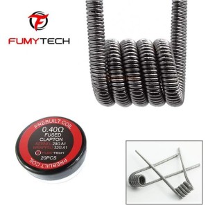 Fumytech rebuilt coil wire Clapton Coils