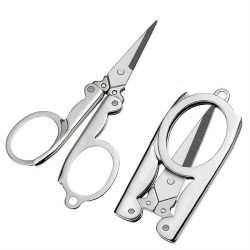 Folding Scissors Keychain Sewing Travel