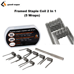 GeekVape Framed Staple Coil 2 In 1 8pcs 5 Wraps