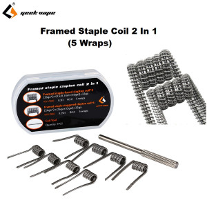 GeekVape Framed Staple Coil 2 In 1 8pcs 5 Wraps