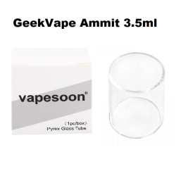 Vapesoon Pyrex Glass Tube for GeekVape Ammit 23mm