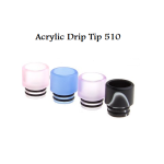Acrylic Drip Tip for 510 Clearomizer