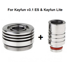 Kayfun Top Cap & 510 Drip Tip