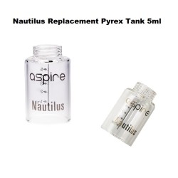 Nautilus Replacement Pyrex Glass Tank 5ml