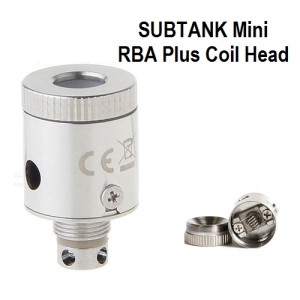 Replacement Rebuildable RBA Plus Coil Head for SUBTANK Mini
