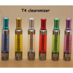 T4 Clearomizer bottom coil aluminium Drip Tip