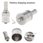 Nimbus dripping dual rebuildable atomizer
