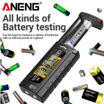 ANENG BT169 Digital Battery Tester AA AAA C/D 9V