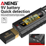 ANENG BT169 Digital Battery Tester AA AAA C/D 9V