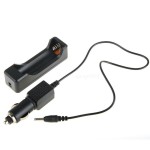 Car Charger for 18650 Rechargeable Li-Ion Battery