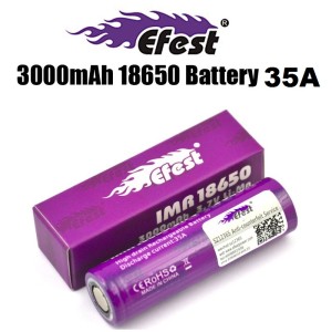 Efest IMR 18650 3000mAh 35amp Battery