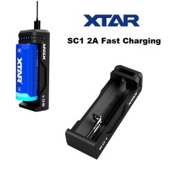 New XTAR SC1 Fast LED USB Battery Charger