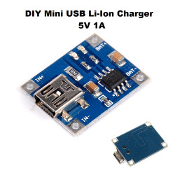 DIY Charger Mini USB 5V 1A Board for 18650 Lithium Battery