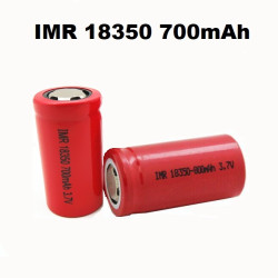 IMR 18350 3.7V 700mAh Rechargeable battery