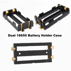 Dual 18650 Battery Holder Case 1048 Ideal for DIY Box Mods