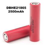 DBHE2 IMR 18650 2500mAh 35A Flat Top Battery