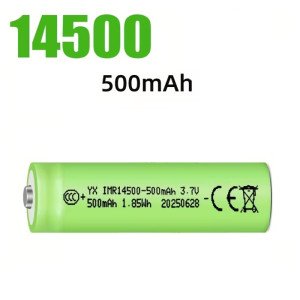 Επαναφορτιζόμενη μπαταρία Hongli IMR 14500 Li-ion 3.7V 500mAh