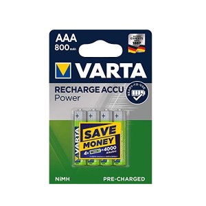 Varta AAA rechargeable battery NiMH 800mAh