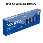 Varta AA Industrial Pro pack of 10 Alkaline Battery