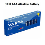 Varta AAA Industrial Pro pack of 10 Alkaline Battery