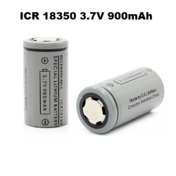 ICR 18350 900mAh Lithium battery