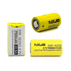 MXJO IMR18350 700mAh Rechargeble Li-ion Battery