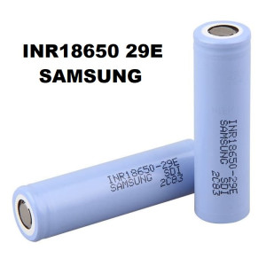 SAMSUNG INR18650-29E 2900mAh Lithium ion Li-ion Battery