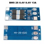 BMS PCM 2S 13A 8.4V Li-Ion Charging and Protection Module