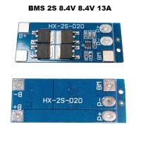 Πλακέτα Προστασίας Μπαταριών BMS 2S 13A 8.4V Li-ion 18650