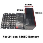 3S 7P Li-ion Set Case and Holder for DIY Powerwall 18650 Battery Pack