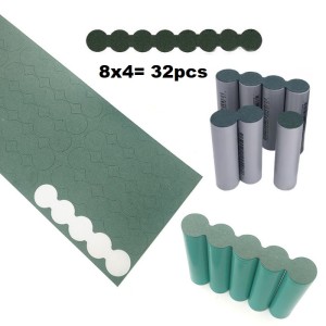 18650 Li-ion Battery Insulation Gasket Barley set 32pcs