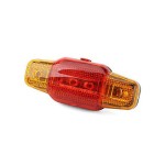 5-LED 7-Mode Red & Yellow Light for Flashing Bicycle