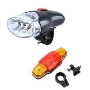 Set LED High Power Front and Rear Bike Light