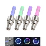 Multi Auto Colour Changing LED Light Car Bicycle Valve Set 2pcs