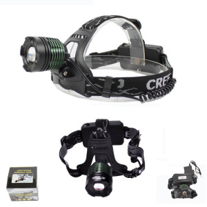 High Power XML-T6 Headlamp 2 x18650 Rechargeable Battery,