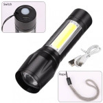 ​Mini LED Flashlight USB Charging