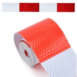 Reflective Safety Warning Tape Film Stickers 5M