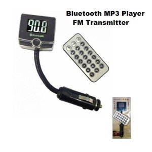 Car Bluetooth FM Hands-free MP3 Player