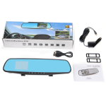 Car DVR Rearview Mirror Camera Dash Cam Video