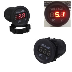 Car Digital Voltmeter Voltage 12-24V