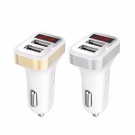 Dual Ports USB Car Charger Digital LED Voltage Display