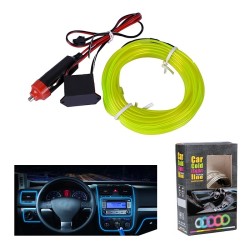LED Flexible EL Wire Neon Light DC 12V for Car