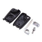 Flip Remote Folding Key Fob Case 2 and 3 Buttons for Vauxhall Opel