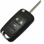 Flip Folding Car Key Shell for Chevrolet Cruze Aveo