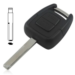 Key Case Shell Fob for Vauxhall Opel Vectra Astra Zafira