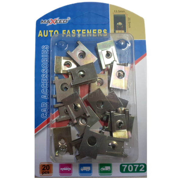 Metal Clip Auto Fastener Clips Set 20 Pcs
