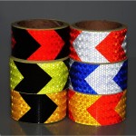 Reflective Safety Warning Tape Film Stickers 5M