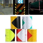 Reflective Safety Warning Tape Film Stickers 5M