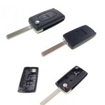 Car Key Shell Replacement for Peugeot - Citroen Berlingo 2 Buttons