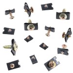 U-Clip and Screw Set 170 Pieces